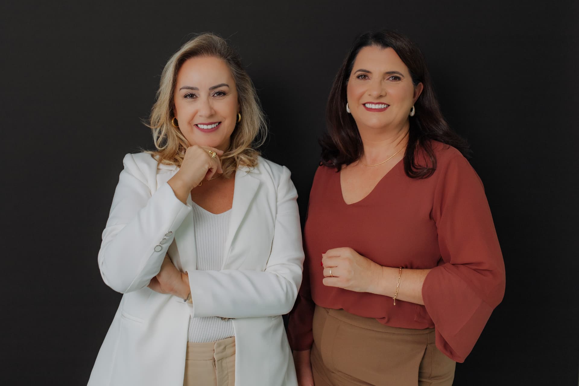Adriana e Simone, fundadoras da HUBIUS